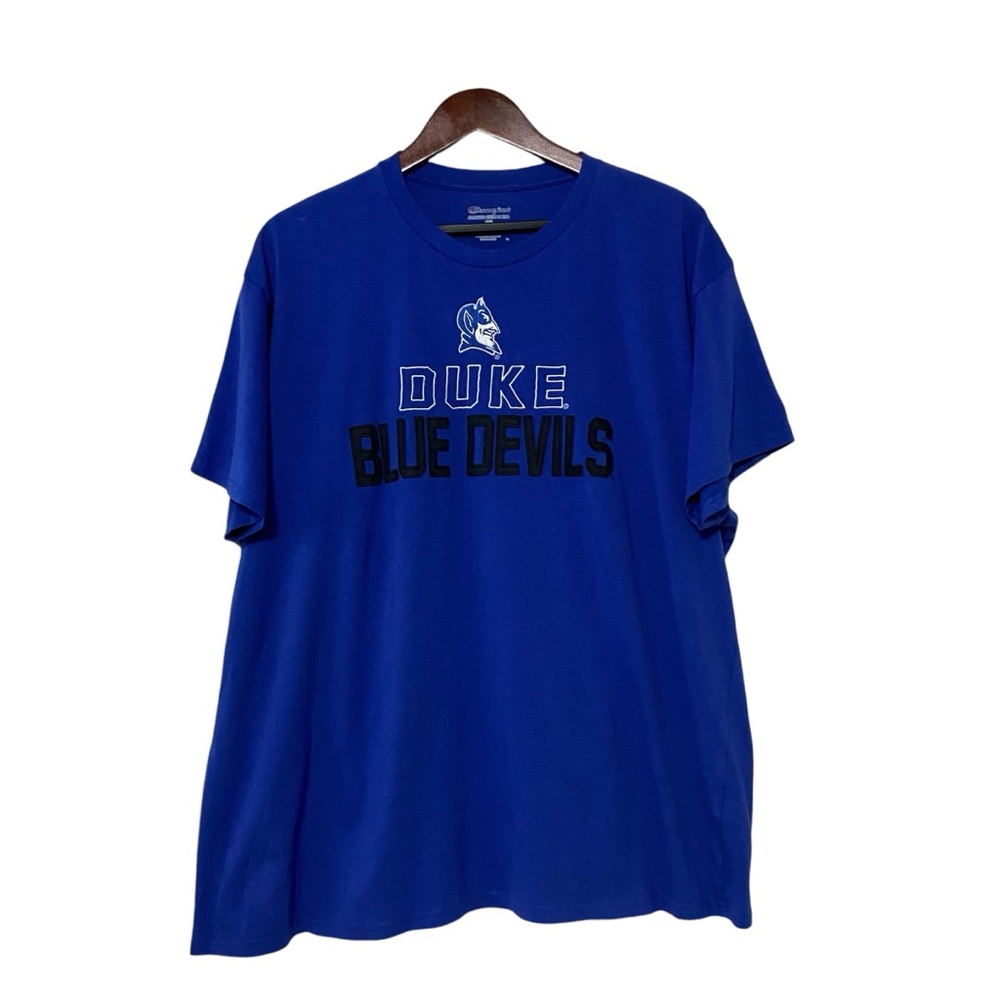 Champion Duke Blue Devils Men’s 2XL Athleticwear  T-Shirt Electric Blue